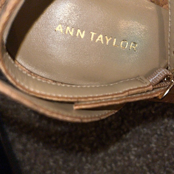 Ann Taylor cork heels!! - Picture 2 of 4